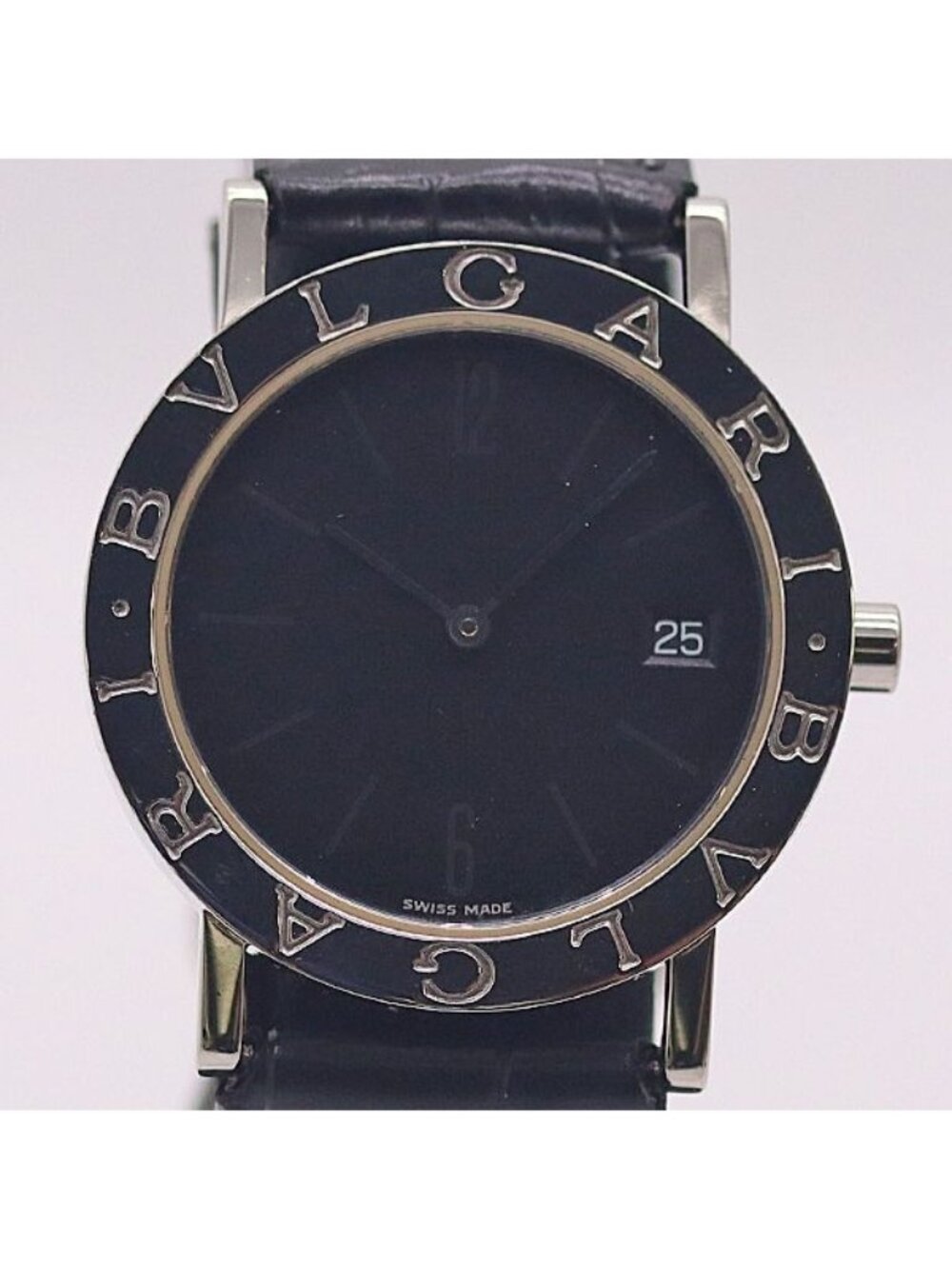 Bvlgari Date Black Dial Watch
